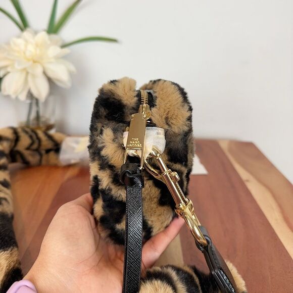 NWT Marc Jacobs The Snapshot Camera Bag - Natural/Black H161M01RE21 - Picture 6 of 11